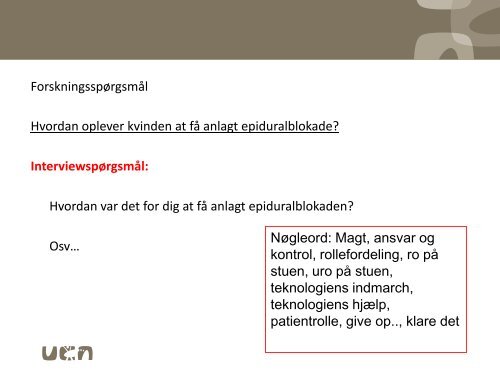 Epidural TOF nyt design - UC Viden