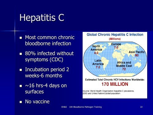 Bloodborne Pathogens PowerPoint - Environmental Health and Safety