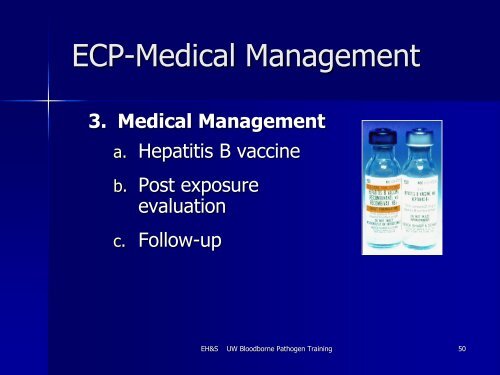 Bloodborne Pathogens PowerPoint - Environmental Health and Safety