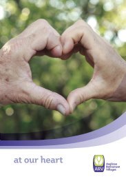 at our heart - Anglican Retirement Villages