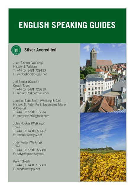 Accredited Guides - Visit Guernsey