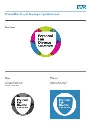 use of logo guidelines - NHS Employers