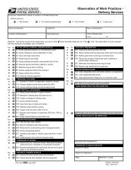 PS Form 4588 - branch 38