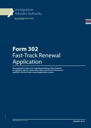 Fast-track Renewal Application - Immigration Advisers Authority