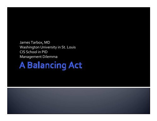 James A. Tarbox, MD