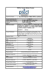 PUNJAB STATE ELECTRICITY BOARD