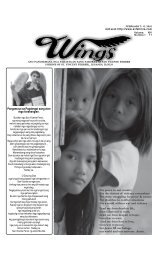 Wings! February 7- 13, 2010.pmd - Parokya ni San Vicente Ferrer ...