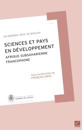 Sciences et pays en dÃ©veloppement - BibSciences.org