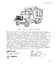 M109A3 @ TM 11240-15/4B Motor Transport Technical ... - JED