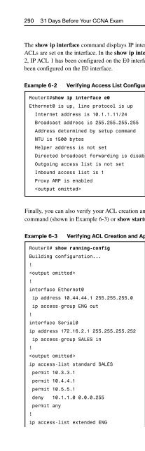 31 Days Before Your CCNA Exam