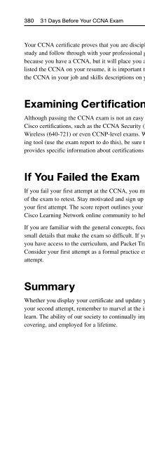 31 Days Before Your CCNA Exam