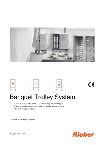 Banquet Trolley System - rieber.at