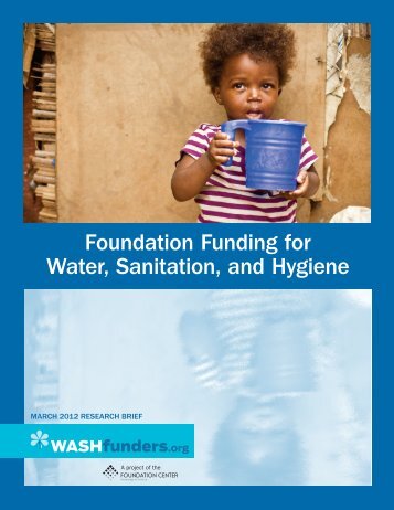 Foundation Funding for Water, Sanitation, and Hygiene