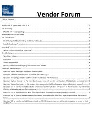 Vendor Forum - LowesLink