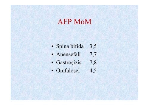 PRENATAL TARAMA TESTLERÄ° - DÃ¼zen Laboratuvarlar Grubu