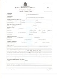 Dominican Republic visa form