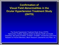 View PowerPoint Presentation - Vision Research Coordinating Center