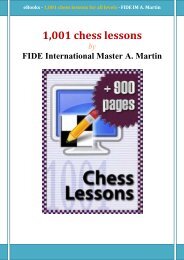 eBooks - 1,001 CHESS LESSONS for all levels - Ajedrez 21