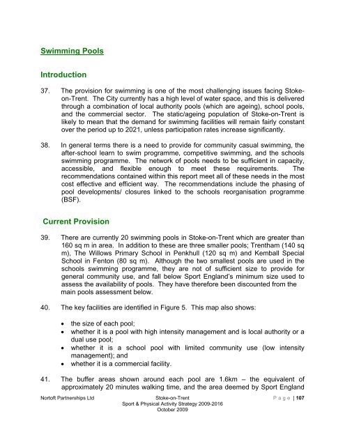 Stoke-on-trent sport and physical activity strategy 2009-2016