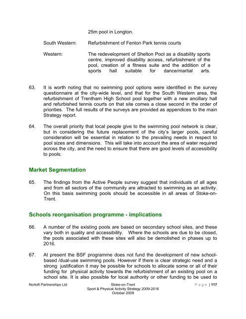 Stoke-on-trent sport and physical activity strategy 2009-2016