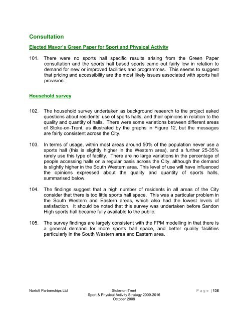 Stoke-on-trent sport and physical activity strategy 2009-2016