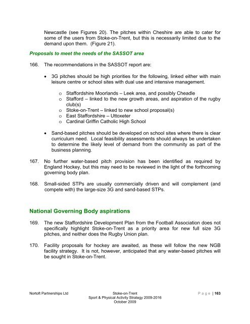 Stoke-on-trent sport and physical activity strategy 2009-2016