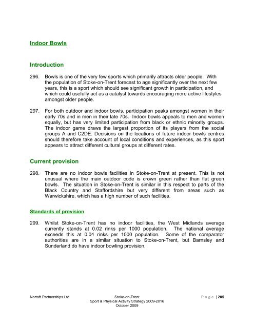 Stoke-on-trent sport and physical activity strategy 2009-2016