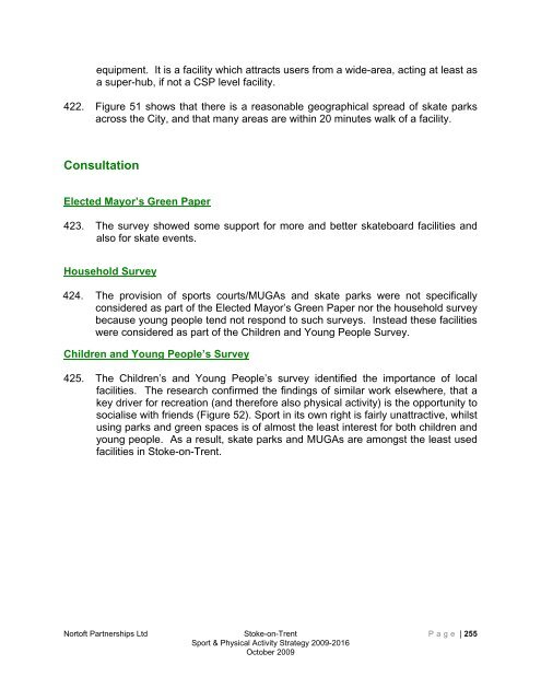 Stoke-on-trent sport and physical activity strategy 2009-2016