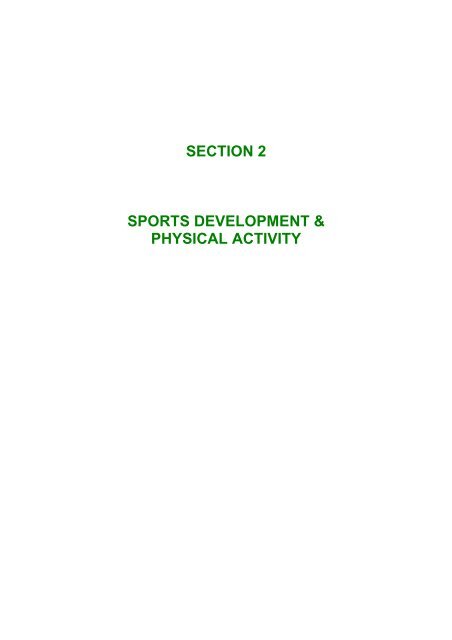 Stoke-on-trent sport and physical activity strategy 2009-2016