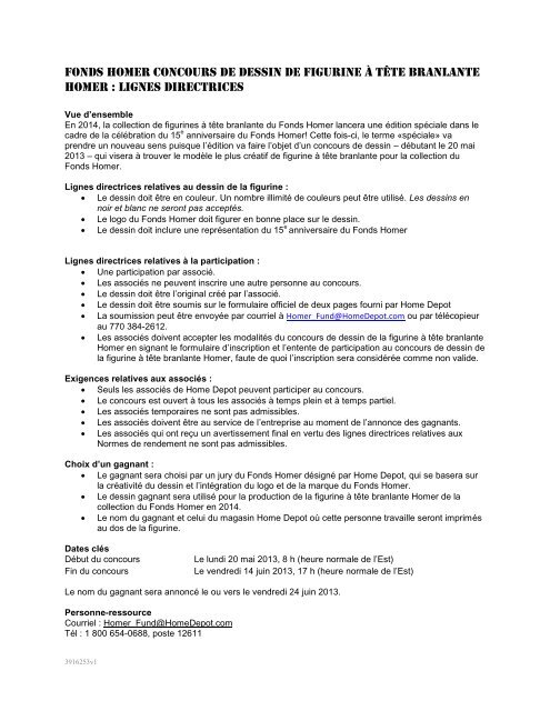 Fonds Homer Concours De Dessin De The Homer Fund Fonds Homer Concours De Dessin De The Homer Fund