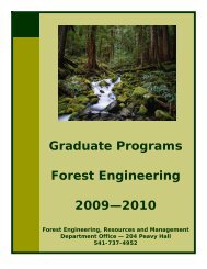 FERM FE Graduate Guide 2009-2010.pub - Forest Engineering ...