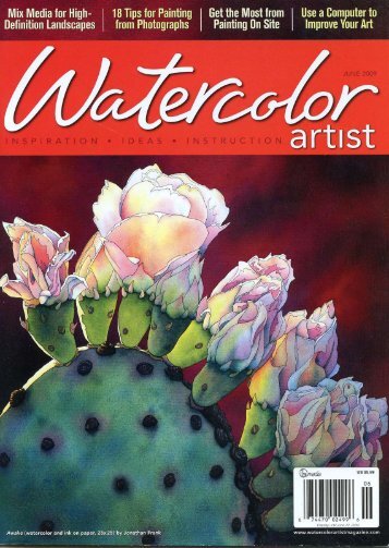 Watercolor Artist Magazine - Jonathan Frank Studio
