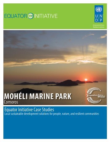 MOHÉLI MARINE PARK - Equator Initiative