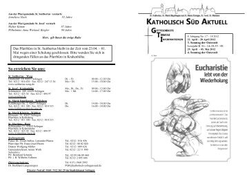 So erreichen Sie uns: - St. Suitbertus Solingen Weeg