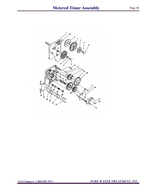 Control Valve Drive Parts List - Clean My Water