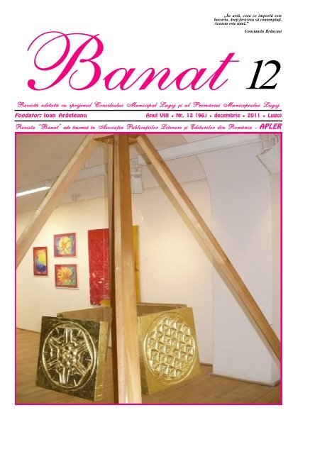 Revista BANAT Lugoj - decembrie 2011 - format ... - Liviu Ioan Stoiciu