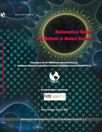 MATHEMATICAL MODELS and METHODS in MODERN ... - WSEAS