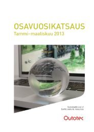 Outotecin tammi-maaliskuun 2013 osavuosikatsaus