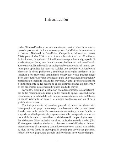 Condiciones sociales y calidad de vida en el adulto mayor ...