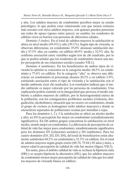 Condiciones sociales y calidad de vida en el adulto mayor ...