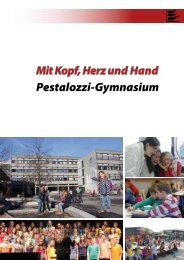 neue SchulbroschÃ¼re - Pestalozzi Gymnasium Biberach