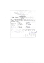 tender form for hiring of vehicle on purely contractual term for a ...