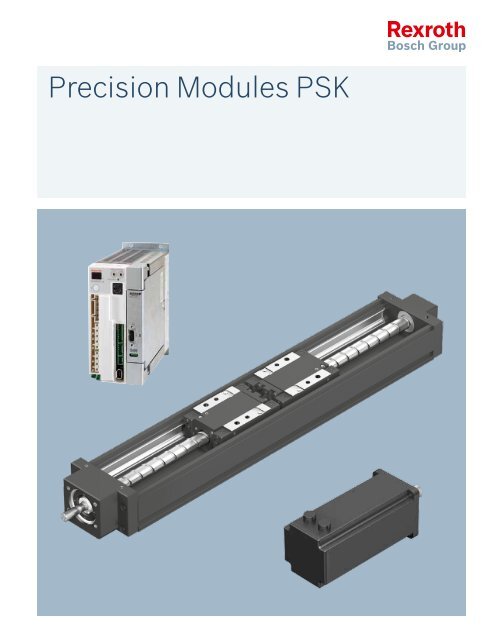 Download Precision Modules Psk Catalog Bosch Rexroth Corp