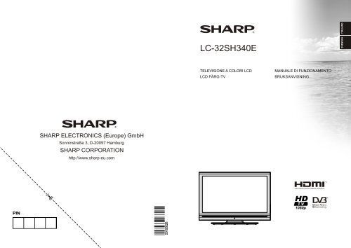 LC-32SH340E Operation-Manual SE IT - Sharp