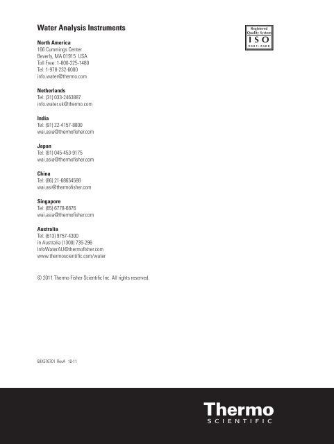 Thermo Scientific Orion Star A221 Reference Guide - Geotech ...