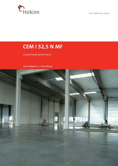 CEM I 52,5 N MF - BigMat