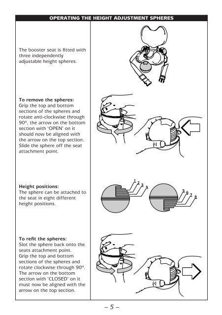 Advance Booster Seat Inst. V1 - Mamas & Papas