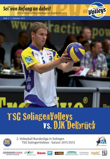 So erfrischend anders - die Druckerzeugnisse ... - Solingen Volleys