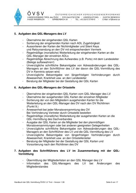 Handbuch der QSL Vermittlung V1.08.pdf - ADL701