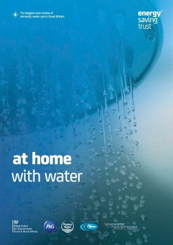 At Home with Water - Energy Saving Trust
